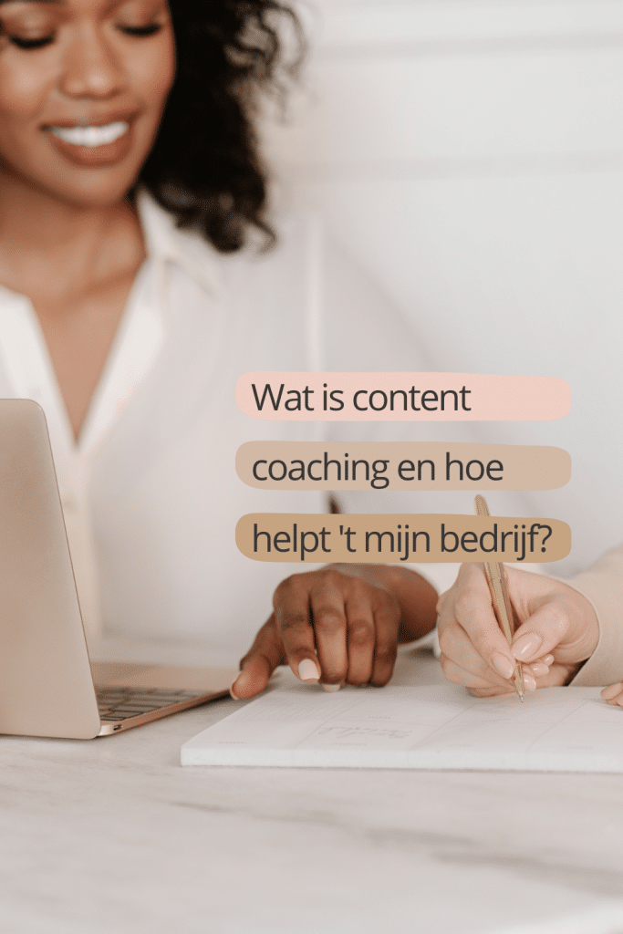 Wat is content coaching