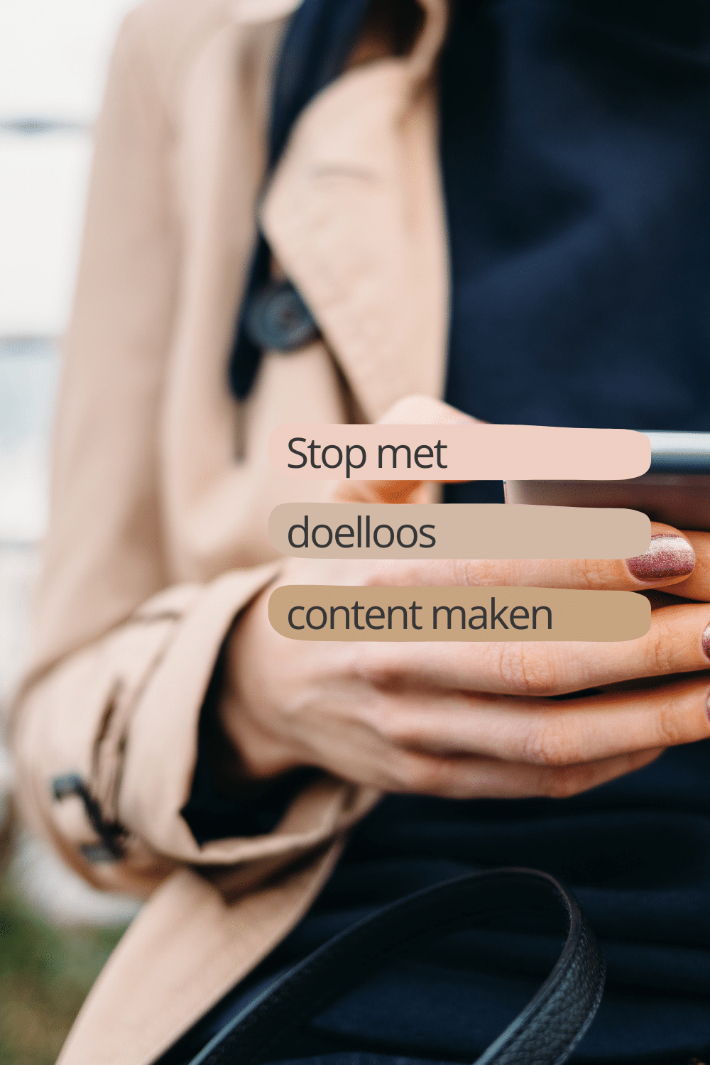 Stop met content maken